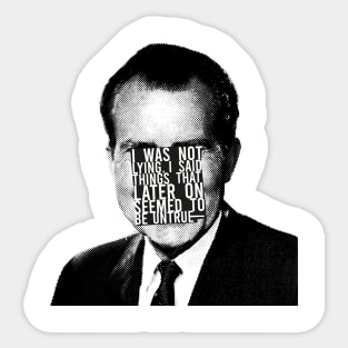 Potus series Richard Nixon Sticker